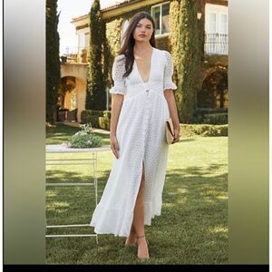 Vici With buttons all down the front and a gorgeous lace overlay